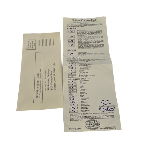 Colette The Sportswoman of 1890 Collectible Plate Women of the Century 1976 - Picture 8 of 8